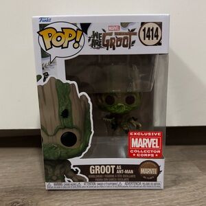 Funko Pop! Marvel Groot as Ant-Man #1414 | Marvel Collector Corps Exclusive